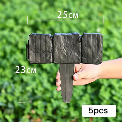 Plastic Garden Retaining Fence