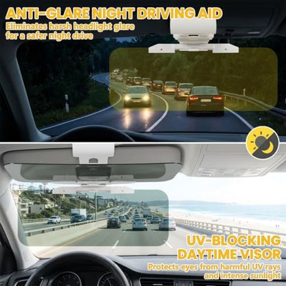 Sun Visor Extension Car Windscreen Sun Protection Anti-Glare Blend
