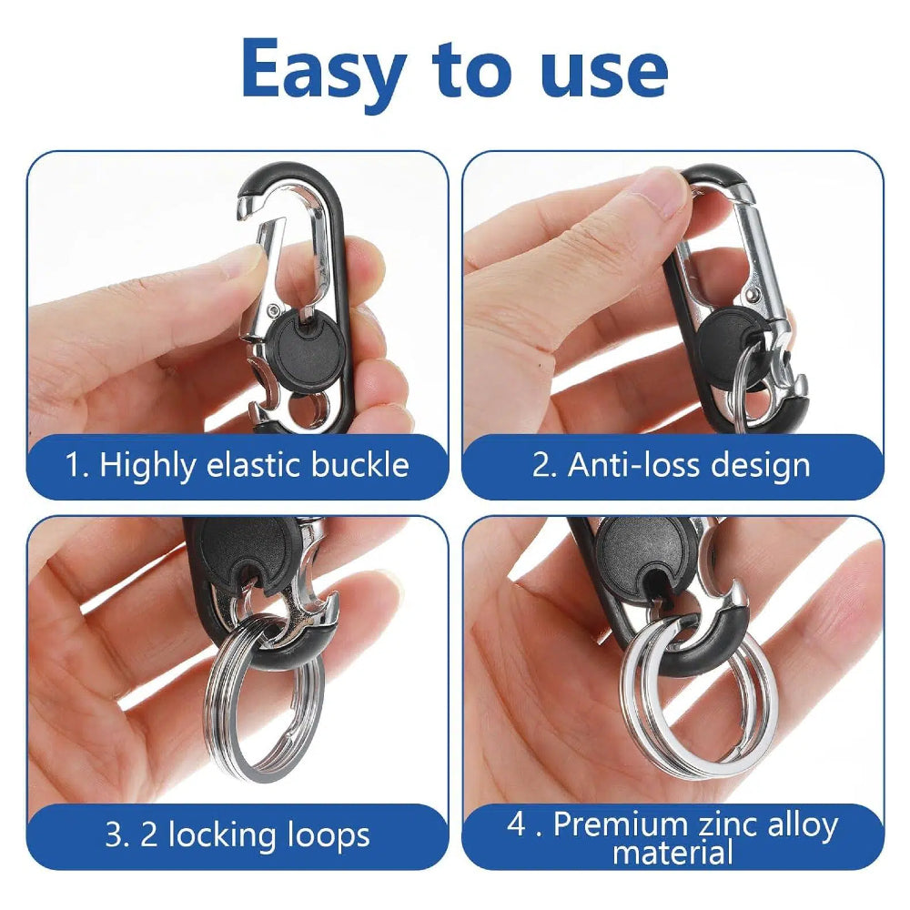 Heavy Duty Car Keychains with Bottle Opener