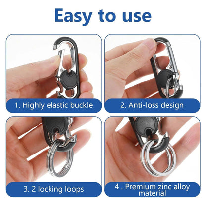 Heavy Duty Car Keychains with Bottle Opener