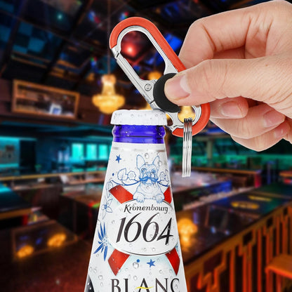 Heavy Duty Car Keychains with Bottle Opener