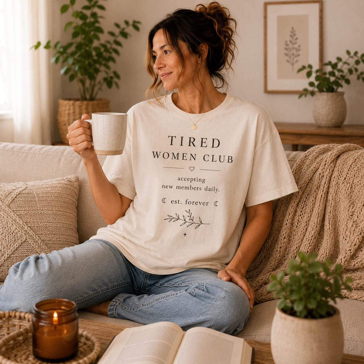 Tyiimax™ Inspirational Women's Graphic T-Shirt | Soft Vintage Relaxed Fit Cotton Tee
