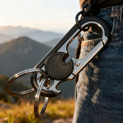 Heavy Duty Car Keychains with Bottle Opener