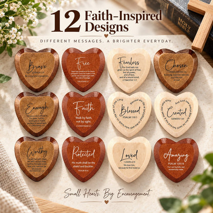✝️🎁Christian Pocket Heart Gift Set (Set of 12)