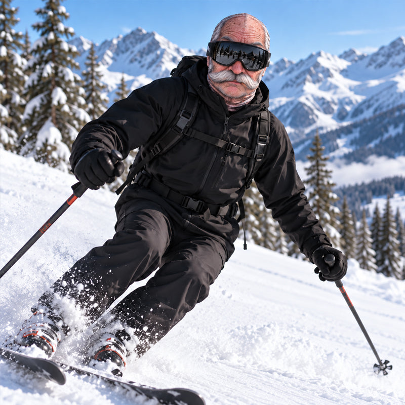Funny Realistic Face Ski Mask – Hilarious Winter Party & Outdoor Gear
