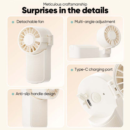 Portable 2-in-1 Water Bottle with Mini Fan – Stay Cool & Hydrated Anywhere