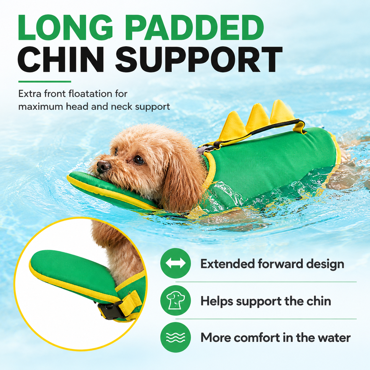 💦Summer Limited-Time 50% OFF 💦Premium Dog Life Vest for Swimming & Boating