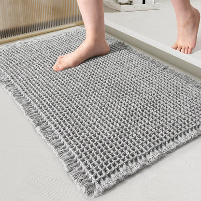 TYIIMAX™ Waffle Quick-Dry Bath Mat | Ultra Absorbent Non-Slip Floor Rug