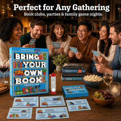 📚🐱Bring Your Own Book: A Novel Party Game(📦Buy 2 Free Shipping)