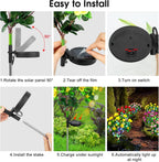 🌸✨ EverGlow Memorial Garden Bloom Lights – Featuring Ultra-Realistic Artificial Petals, Solar-Powered & Weatherproof🏡🌪️