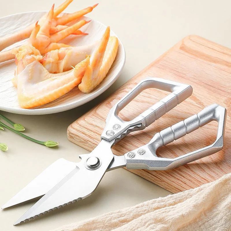 ✂️ Heavy-Duty Kitchen Scissors - Multi-Function & Dishwasher Safe, Perfect for Poultry, Herbs and Daily Use 🍗✨