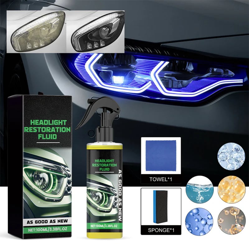 🚗 Headlight Crystal Restorer