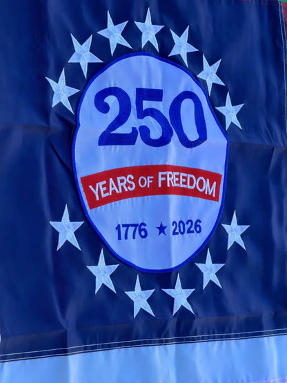 🔥250th Anniversary USA Commemorative Flag (3x5 Ft),Double-Sided Embroidered