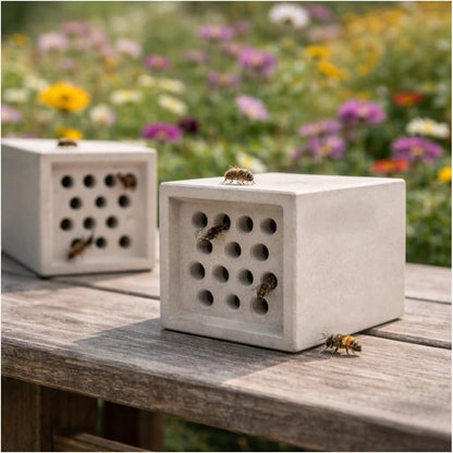 🐝Weatherproof Bee Hotel for Wild Bees and Garden Insects
