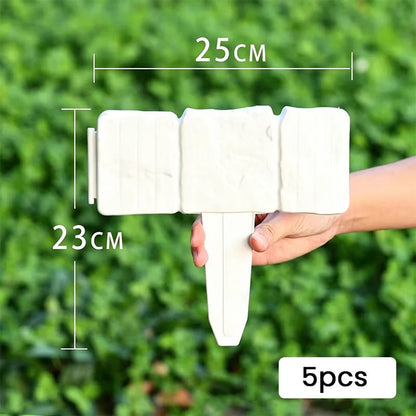 Plastic Garden Retaining Fence