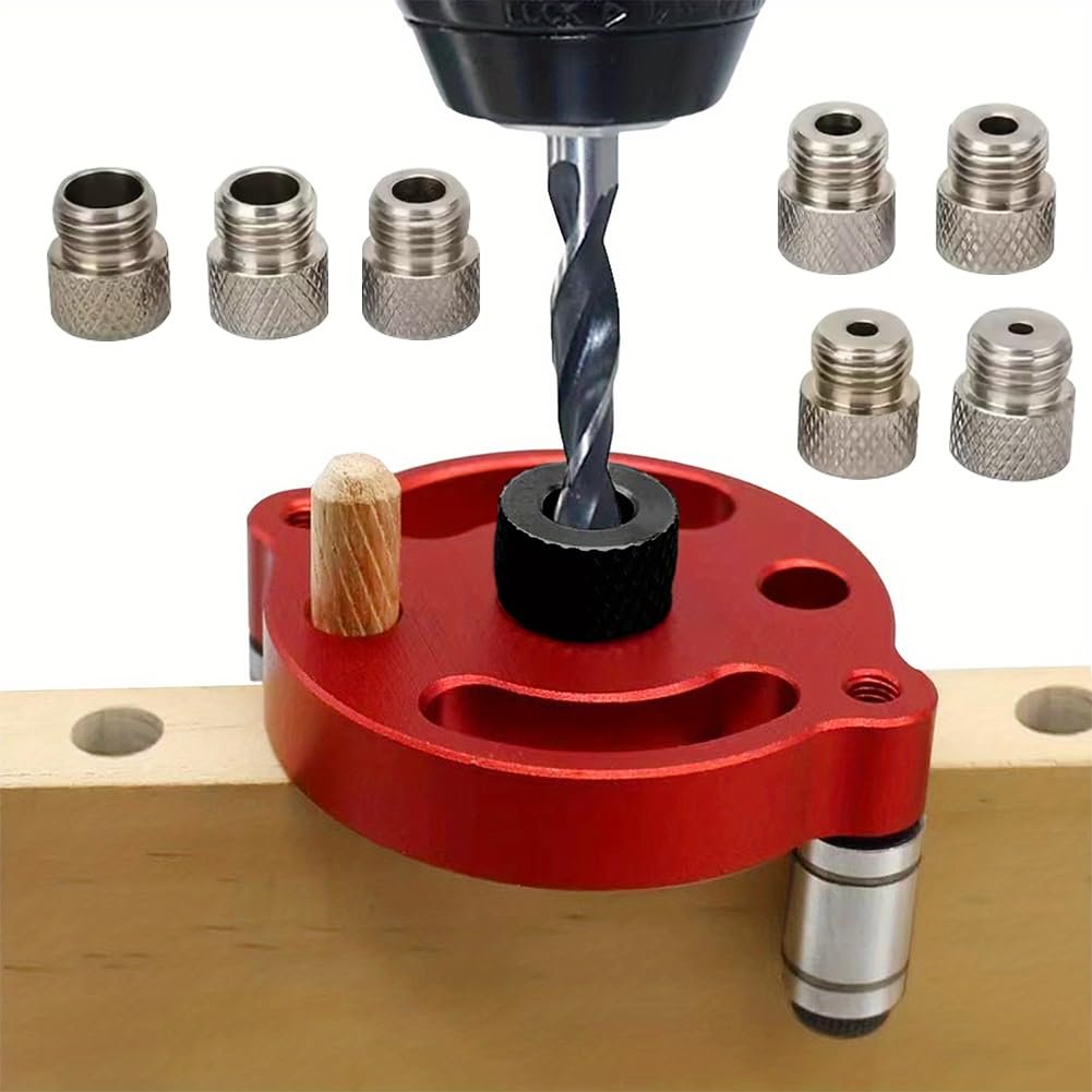 🛠️Self-Centering Doweling Jig – Precision Drill Guide for Perfect Wood Joints