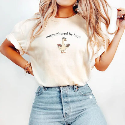 Funny Boy Mom Goose T-Shirt – Trendy Mother’s Day Gift