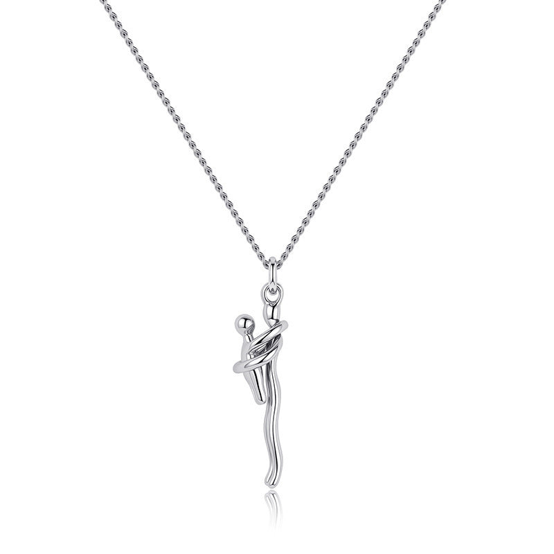 Mother & Child Hug Necklace – A Symbol of Endless Love
