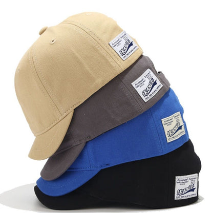 Vintage Adjustable Short Brim Baseball Cap
