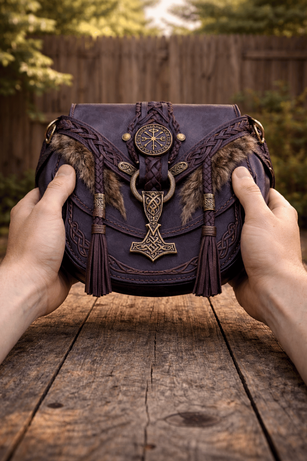 ⚔️ 👜Nathan's Viking Bags - 💕Perfect for men and women who love travel and adventure (✨Crossbody Strap Included)