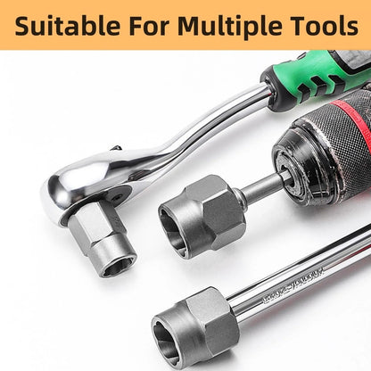 14Pc Impact Bolt & Nut Extractor Set – Stripped Lug & Rounded Bolt Remover for Damaged, Frozen Fasteners