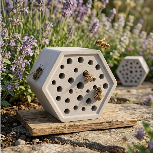🐝Weatherproof Bee Hotel for Wild Bees and Garden Insects