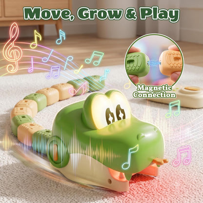 🐍Hungry Snake Family Game Set – Eat, Grow & Race