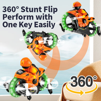 2 in 1 Flying Motorbike – Land & Air Dual Mode RC Motorcycle