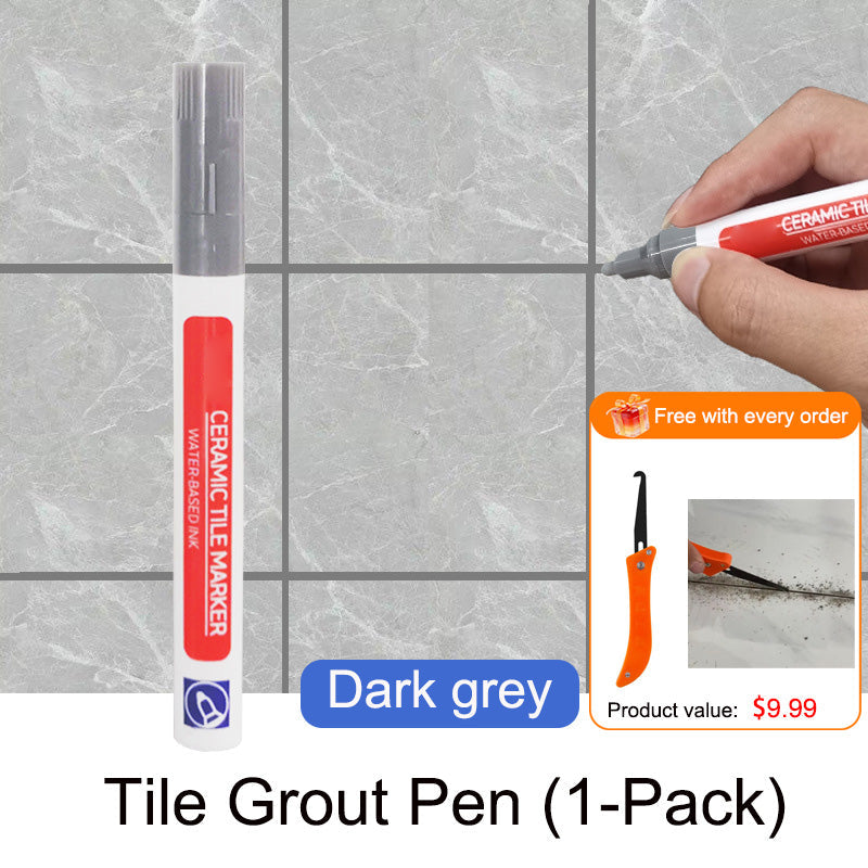 Anti-mould and waterproof joint pen for ceramic tiles