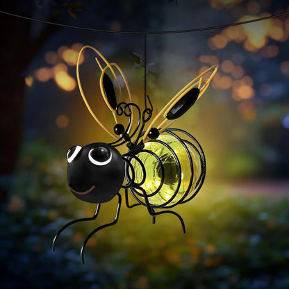 ⚡🔥Outdoor Hanging Solar Bee Light