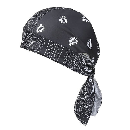 Cooling Paisley Helmet Liner & Headscarf