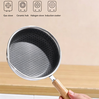 Quick-Heat Precision Fryer (Food-Grade Stainless Steel)