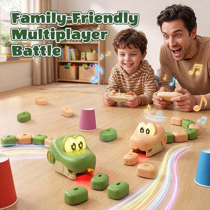 🐍Hungry Snake Family Game Set – Eat, Grow & Race