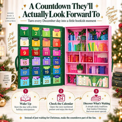📚 🎄The Book Lover's Advent Calendar - 🎁 A Christmas Countdown Made for People Who Love Books ❤️