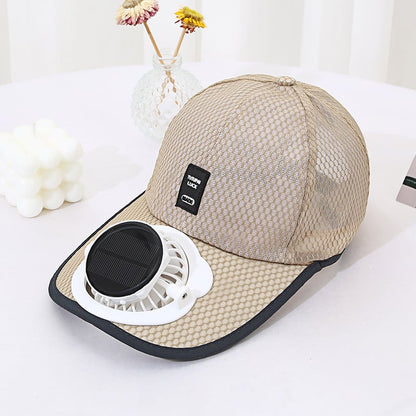 Ultralight UV Protection Baseball Cap with Solar Fan – 2026 New