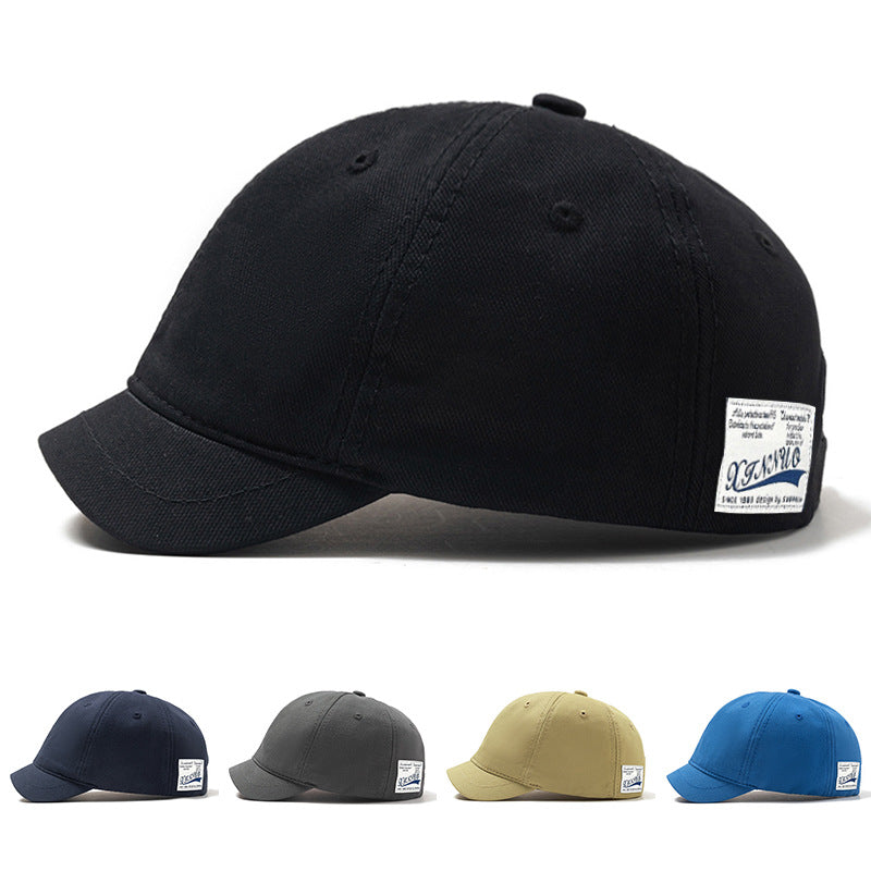 Vintage Adjustable Short Brim Baseball Cap