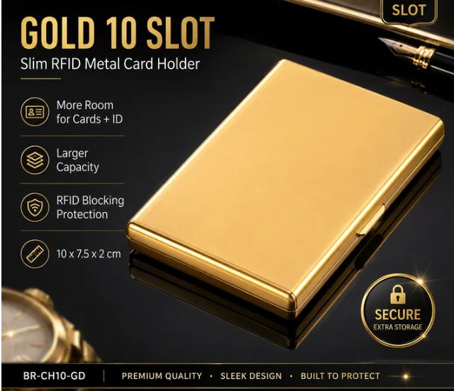 Tyiimax™ RFID Blocking Metal Card Holder