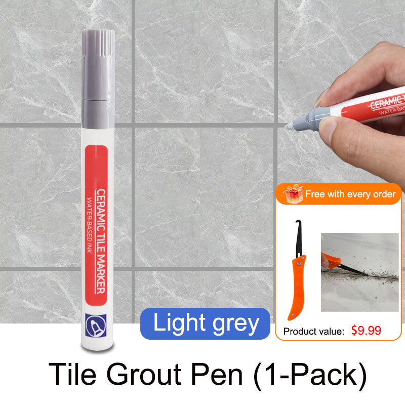 Anti-mould and waterproof joint pen for ceramic tiles