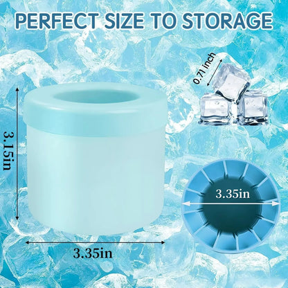 Quick Freezing Silicone Ice Cube Mold – Flexible, Reusable Ice Tray for Home Beverages
