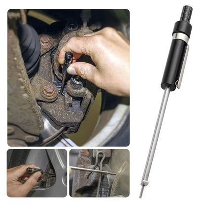 Car Brake Pad Thickness Gauge – 1.5mm–11mm Scale, No Tire Removal Needed