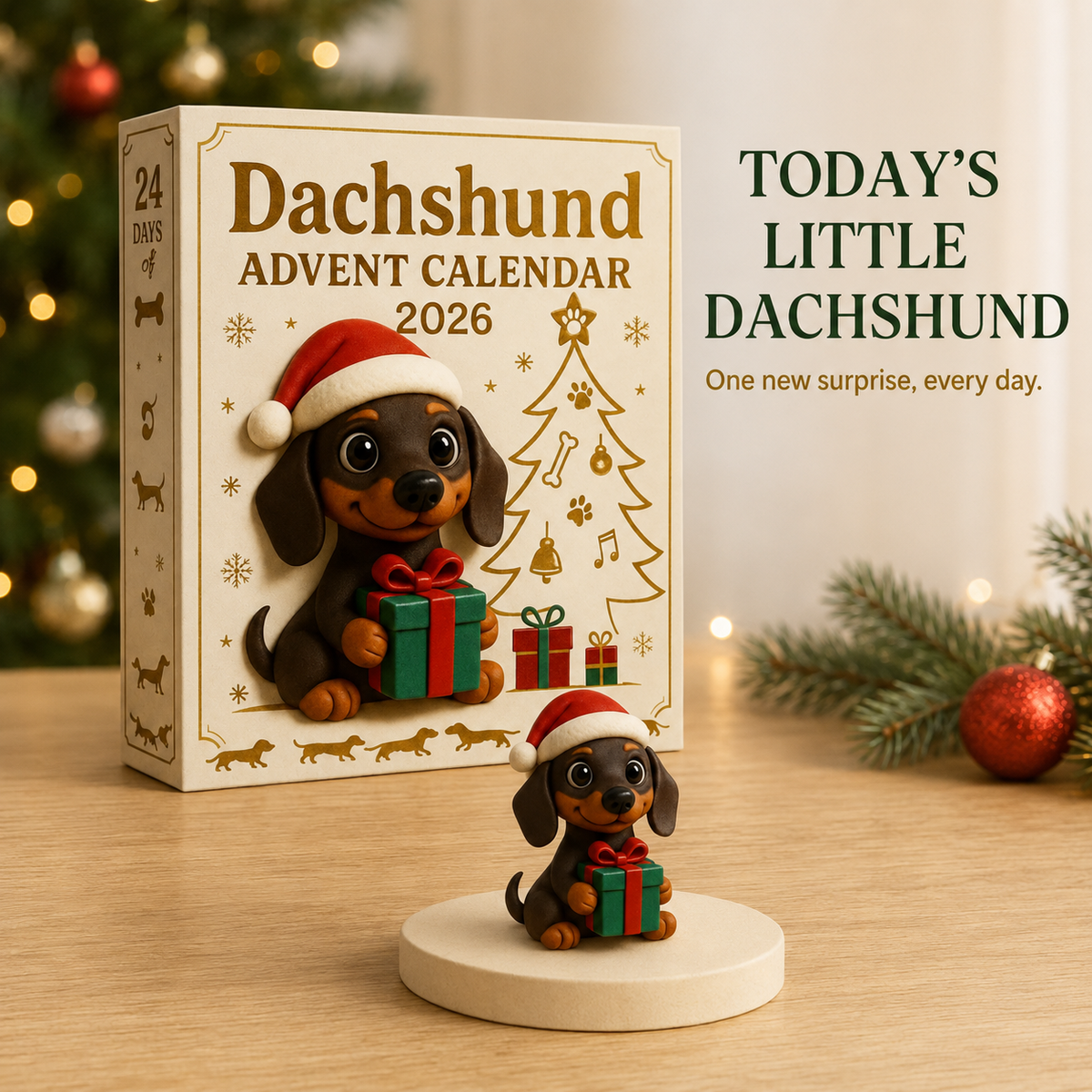 🎁2026 Dachshund Advent Calendar🐶