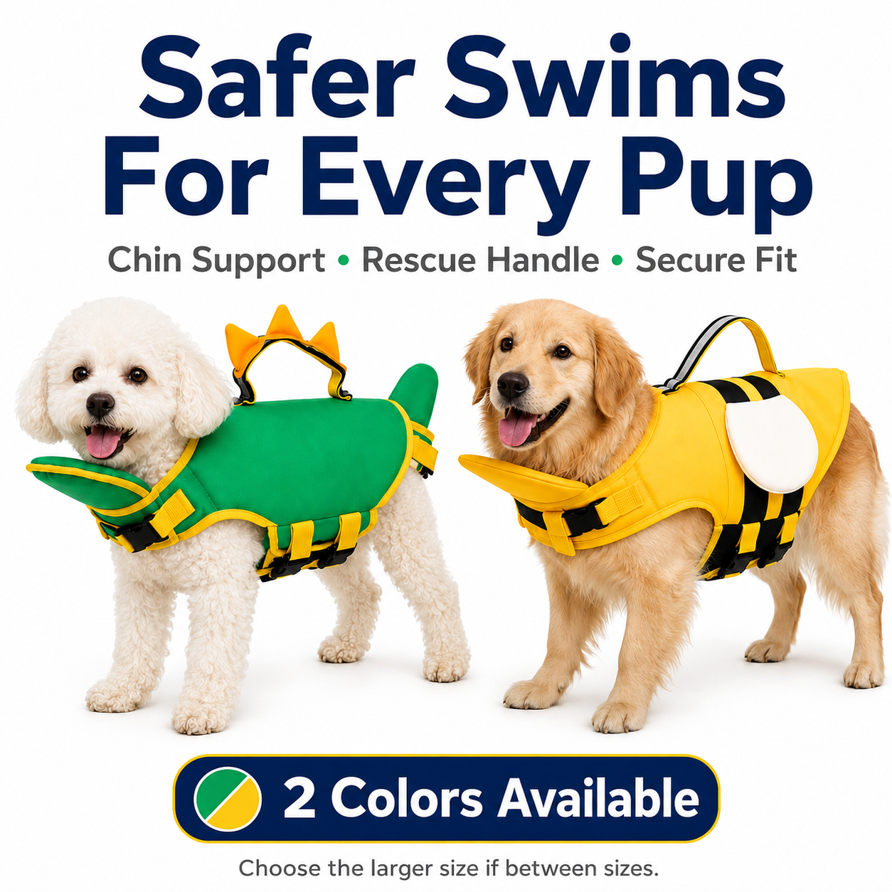💦Summer Limited-Time 50% OFF 💦Premium Dog Life Vest for Swimming & Boating