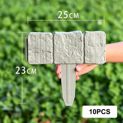 Plastic Garden Retaining Fence