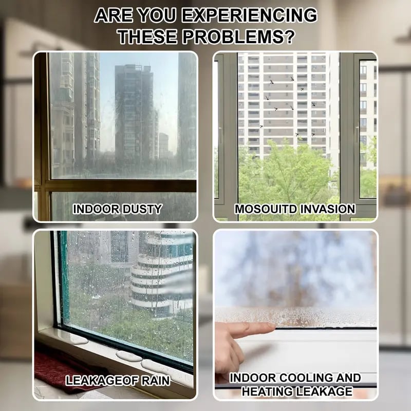 Door Weather Stripping | Adhesive Draft Stopper Seal Strip for Doors, Windows & Shower Doors