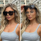 🕶️ Polarized Fit Over Sunglasses for Women – UV400 Protection Floral Frame Wear Over Prescription Glasses