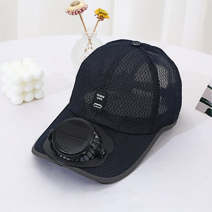 Ultralight UV Protection Baseball Cap with Solar Fan – 2026 New