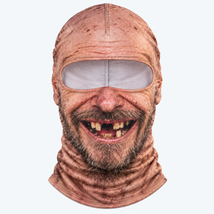 Funny Realistic Face Ski Mask – Hilarious Winter Party & Outdoor Gear