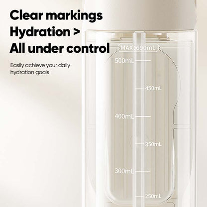 Portable 2-in-1 Water Bottle with Mini Fan – Stay Cool & Hydrated Anywhere