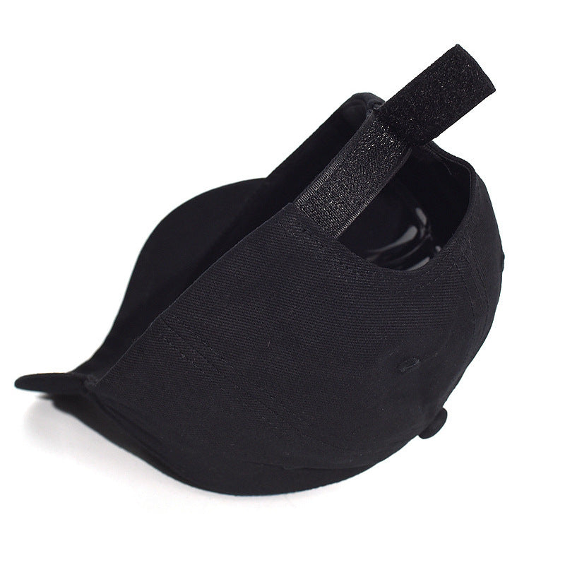 Vintage Adjustable Short Brim Baseball Cap