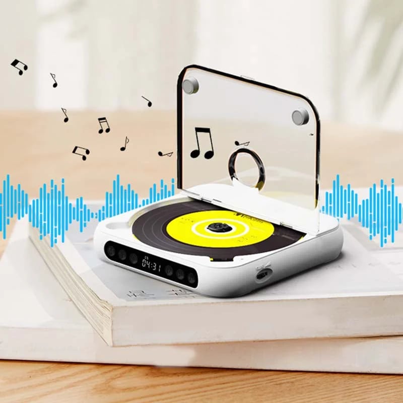 Portable Bluetooth CD Player ❤️ The Perfect Gift for Music Lovers